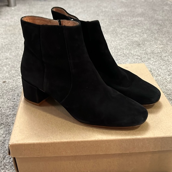 Madewell Jada Boot Black Suede - Picture 6 of 8